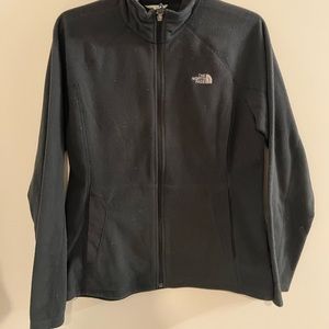 THE NORTH FACE BLACK ZIP UP